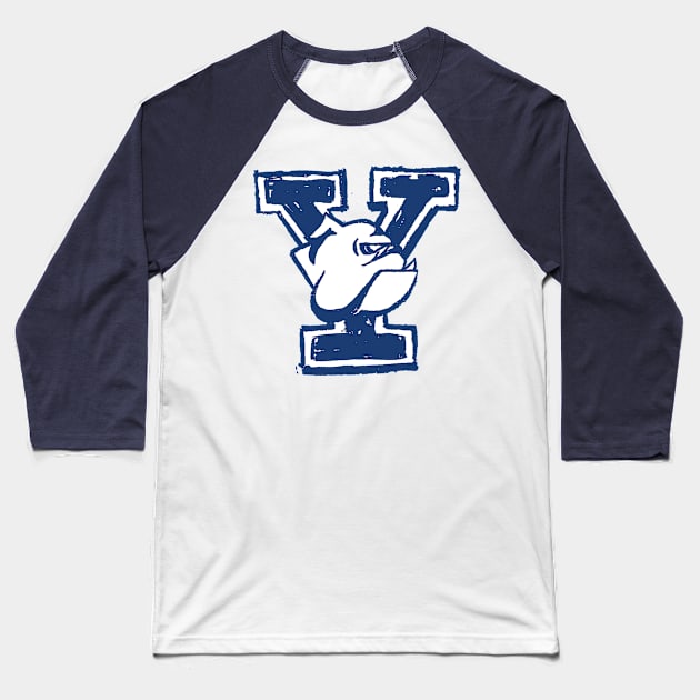 Yaleee 02 Baseball T-Shirt by Very Simple Graph